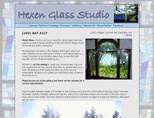 Tablet Screenshot of hexenglass.com